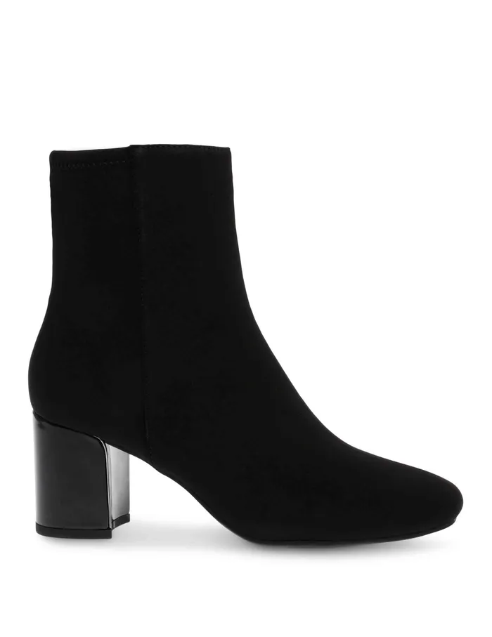 Anne Klein Tori Bootie Black Str Women Shoes