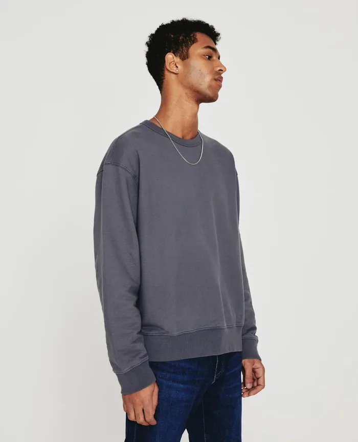 Arc Crew Slate Sky Men AG Jeans Sweatshirts