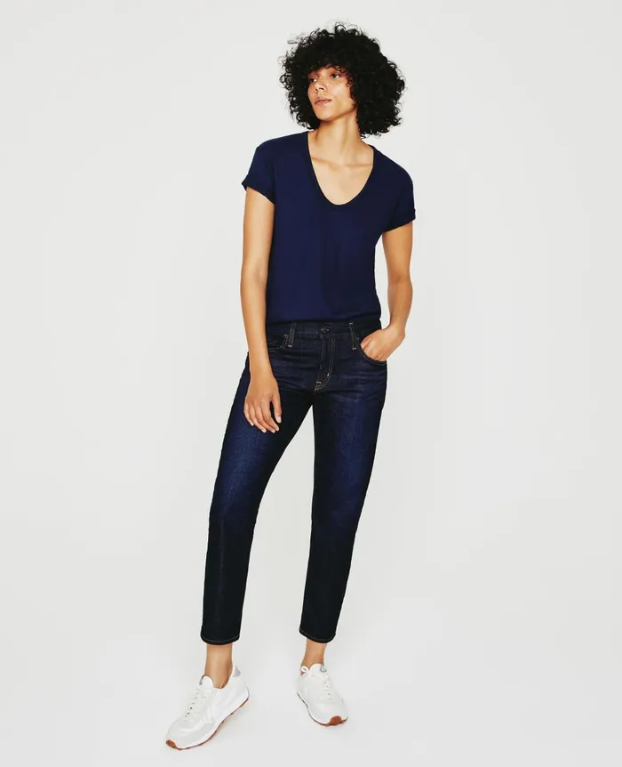 Aspen U Deep Navy Women AG Jeans Tees and Tanks