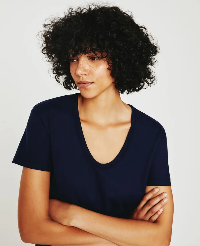 Aspen U Deep Navy Women AG Jeans Tees and Tanks