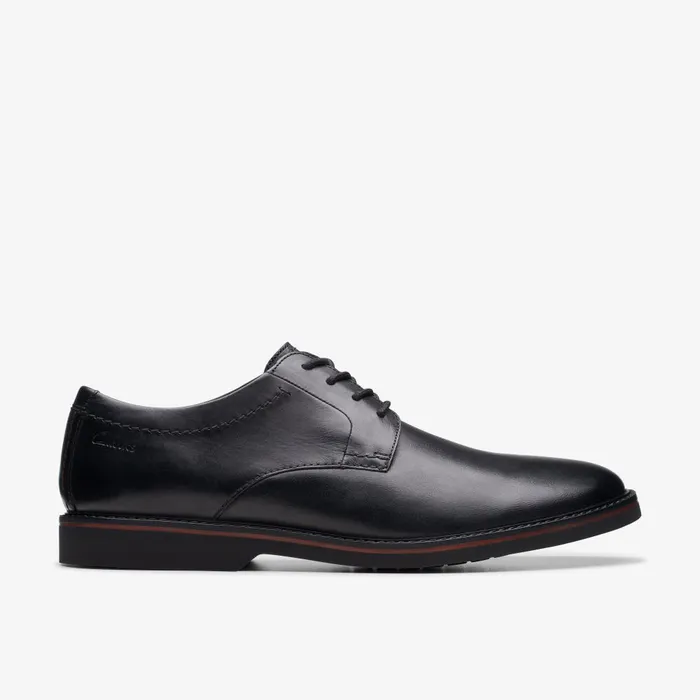 Atticus Lace Black Men Clarks Casual Dress Shoes