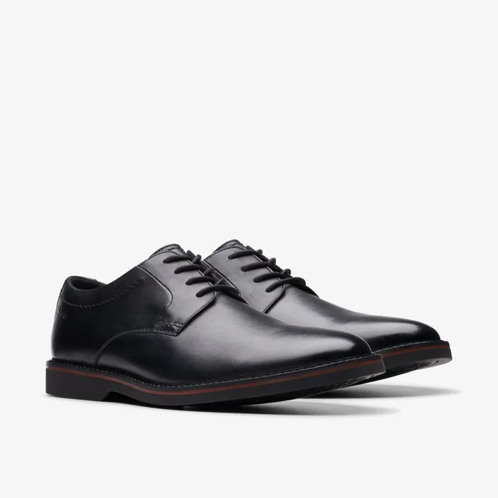Atticus Lace Black Men Clarks Casual Dress Shoes