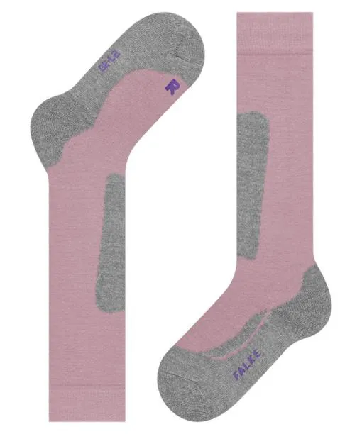 Babies and Kids Active Ski Kids Kneehigh Socks Brick FALKE Knee High Socks