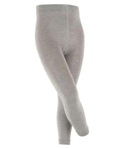 Babies and Kids Active Warm Kids Leggings Mgrey Mel FALKE Tights and Leggings