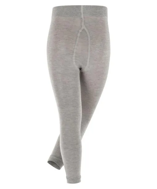 Babies and Kids Active Warm Kids Leggings Mgrey Mel FALKE Tights and Leggings