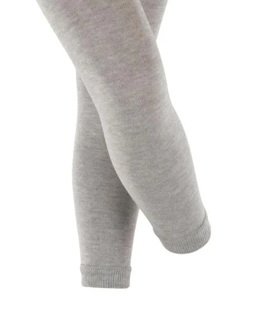 Babies and Kids Active Warm Kids Leggings Mgrey Mel FALKE Tights and Leggings