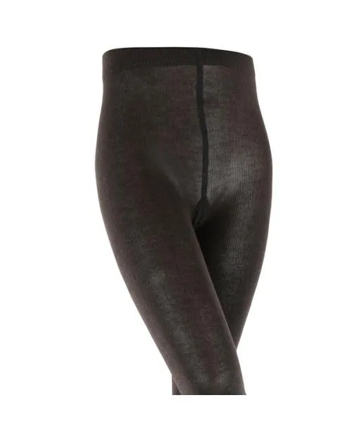Babies and Kids Active Warm Kids Tights Black FALKE Tights and Leggings