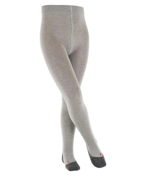 Babies and Kids Active Warm Kids Tights Mgrey Mel FALKE Tights and Leggings