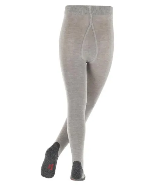 Babies and Kids Active Warm Kids Tights Mgrey Mel FALKE Tights and Leggings