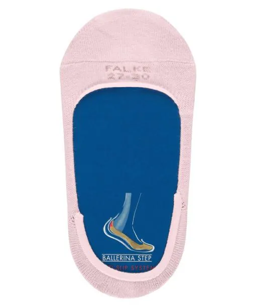Babies and Kids Ballerina Kids Invisibles Powder Rose FALKE No Show Socks