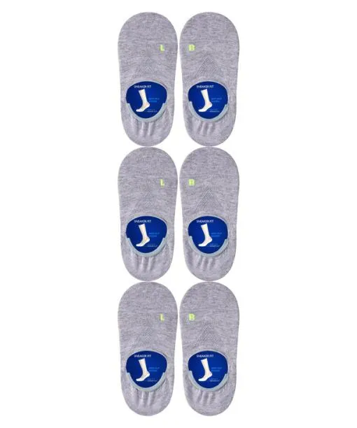 Babies and Kids Cool Kick 3Pack Kids No Show Socks Light Grey FALKE No Show Socks