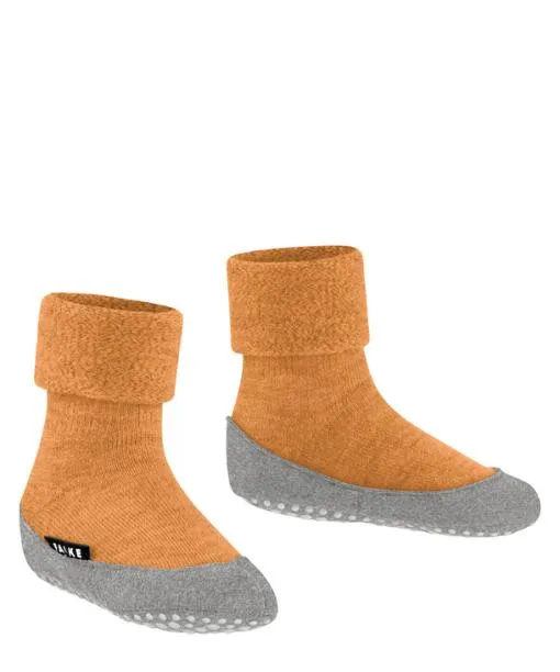Babies and Kids Cosyshoe Minis Kids Slippers Mustard FALKE House Socks