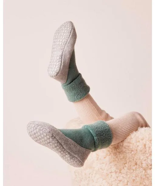 Babies and Kids Cosyshoe Teens Kids Slippers Tourmaline FALKE House Socks