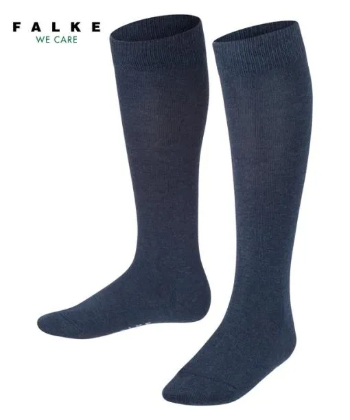 Babies and Kids Family Kids Kneehigh Socks Navyblue M FALKE Family