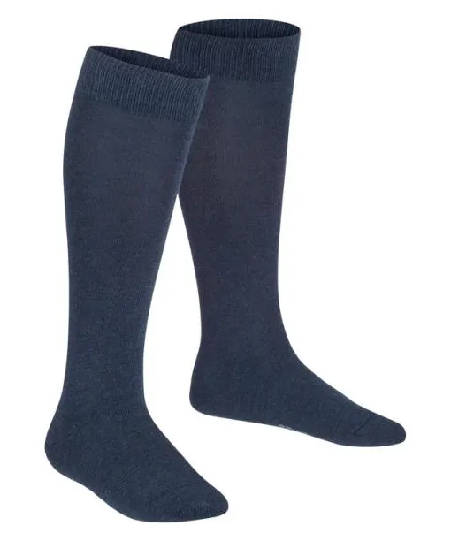 Babies and Kids Family Kids Kneehigh Socks Navyblue M FALKE Family