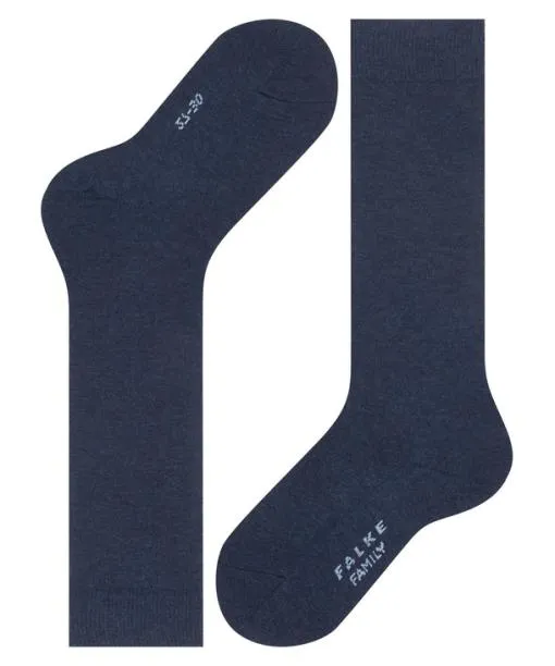 Babies and Kids Family Kids Kneehigh Socks Navyblue M FALKE Family