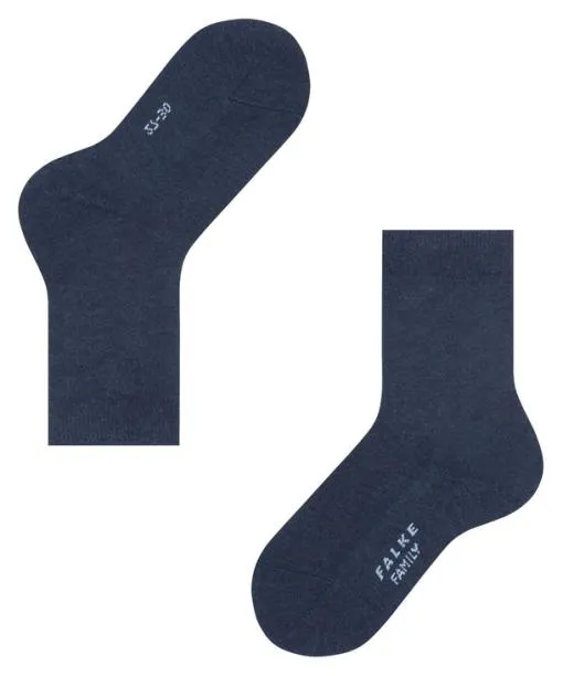 Babies and Kids Family Kids Socks Navyblue M FALKE Socks