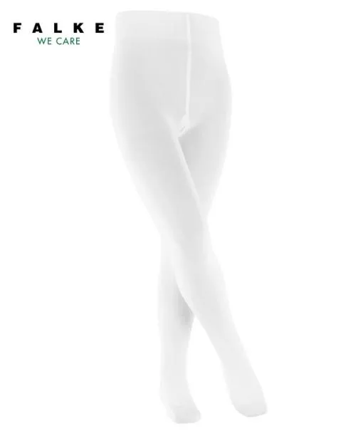 Babies and Kids Family Kids Tights White FALKE Tights and Leggings