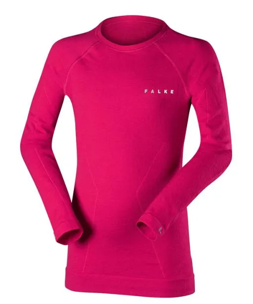 Babies and Kids Kids TShirt WoolTech Berry FALKE Base Layer
