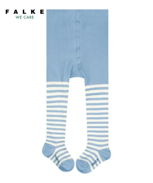Babies and Kids Stripe Babies Tights Crystal Bl FALKE Tights and Leggings