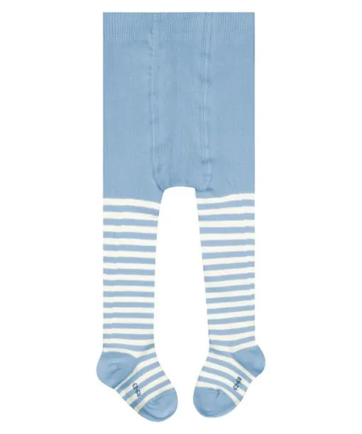 Babies and Kids Stripe Babies Tights Crystal Bl FALKE Tights and Leggings
