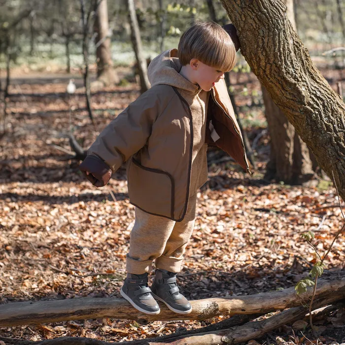 BABY matty tex grey Grey Boots bisgaardshoes
