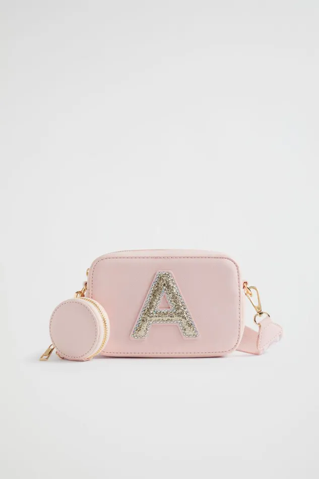 Bags Girl Seed Heritage Glitter Initial Bag A