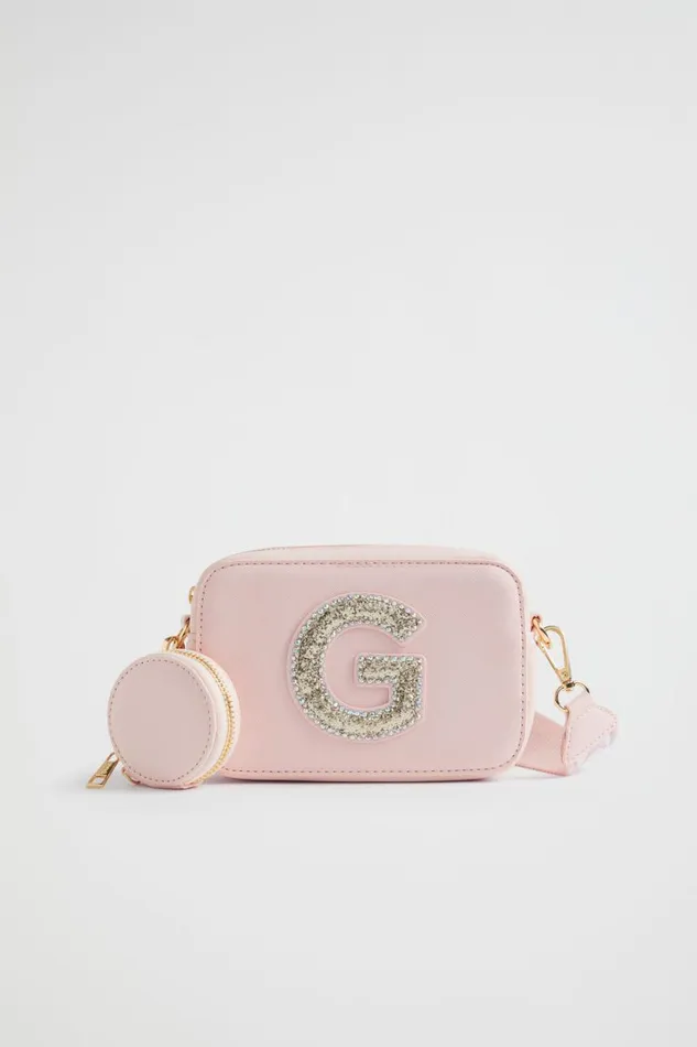 Bags Girl Seed Heritage Glitter Initial Bag G