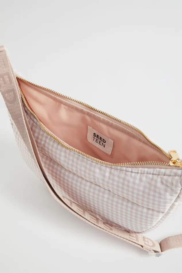Bags Teen Girl Seed Heritage Nylon Crescent Cross Body Bag Multi