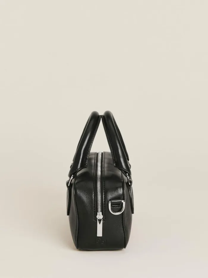 Bags The Reformation Patrizia Crossbody Bag Black Leather
