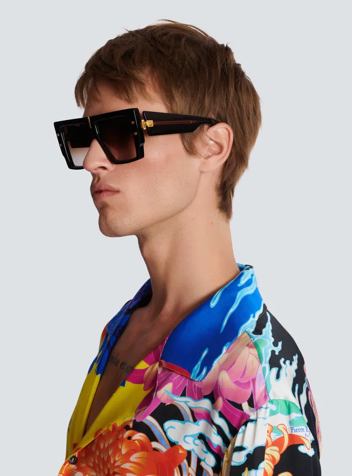 Balmain Eyewear WomenMen BGrand Sunglasses Brown