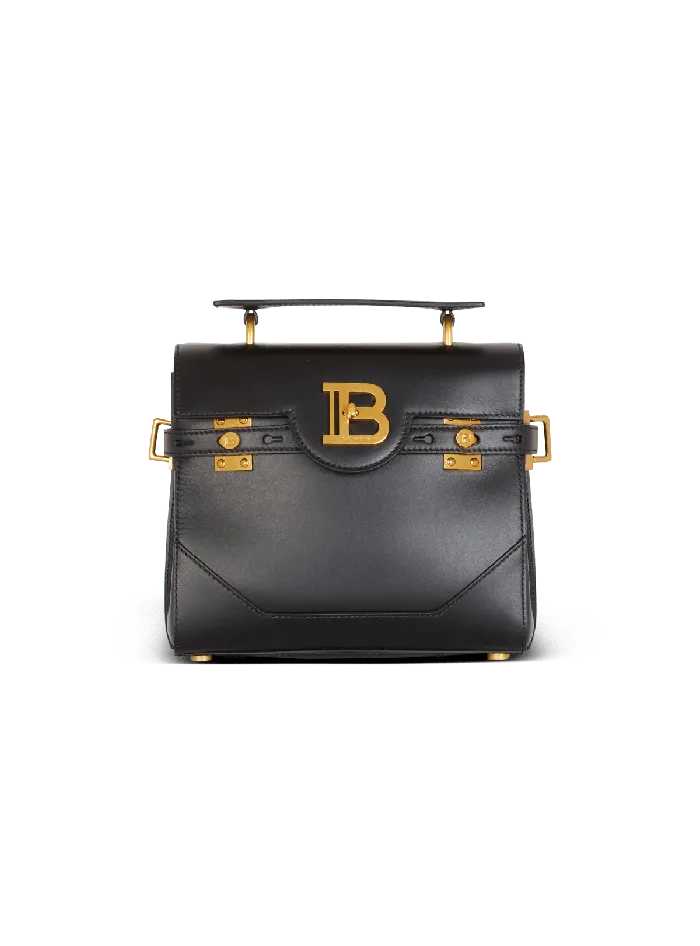Balmain Handbags Women Smooth Leather BBuzz 23 Bag Black