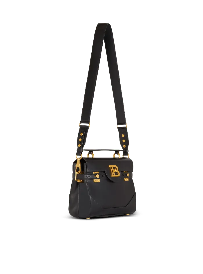 Balmain Handbags Women Smooth Leather BBuzz 23 Bag Black