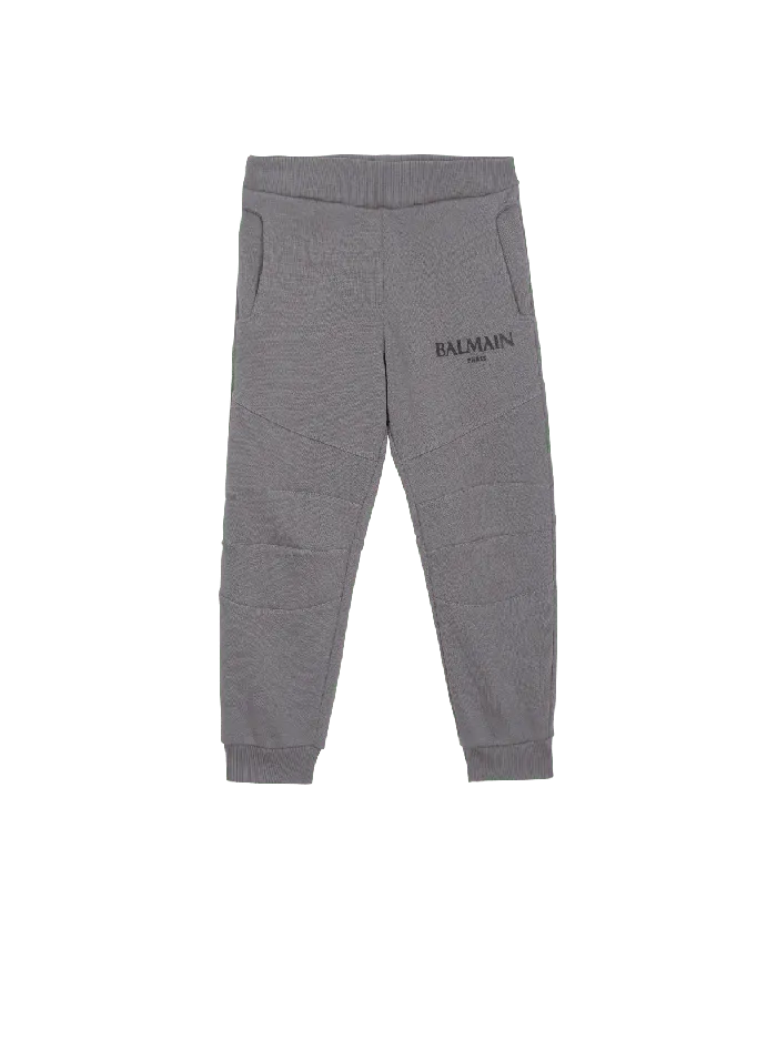 Balmain Kids Joggers Grey
