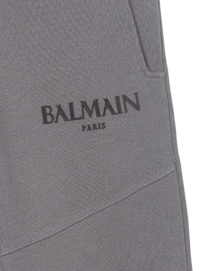 Balmain Kids Joggers Grey