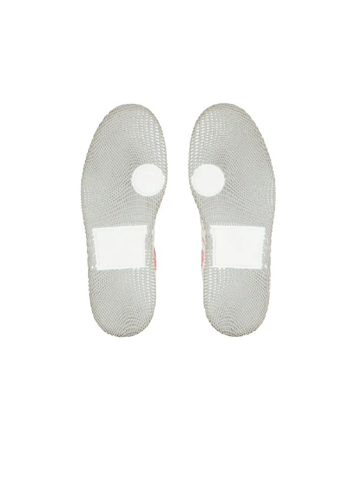 Balmain Sneakers Men Calfskin Swan Trainers White