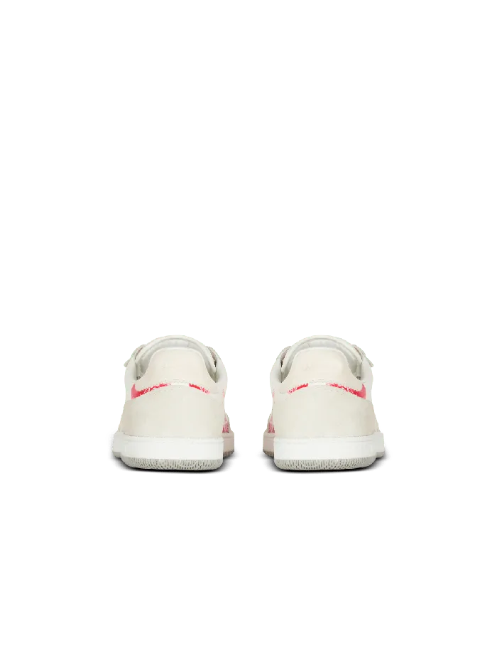 Balmain Sneakers Men Calfskin Swan Trainers White