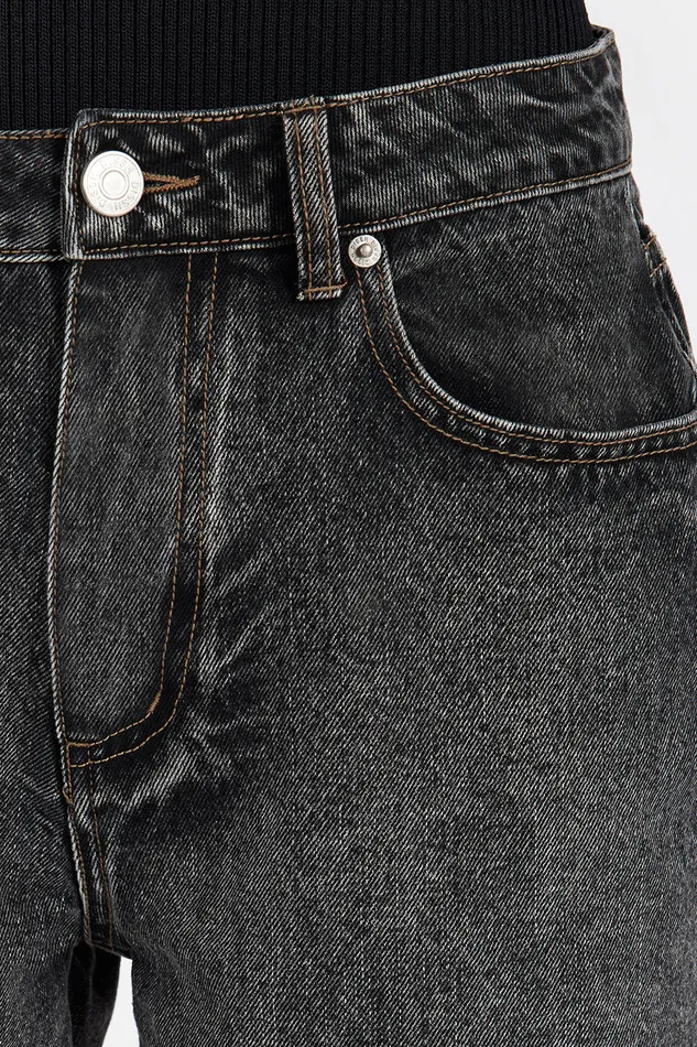 BAMBI BLACK BERMUDA DENIM SHORT Women DISSH Shorts
