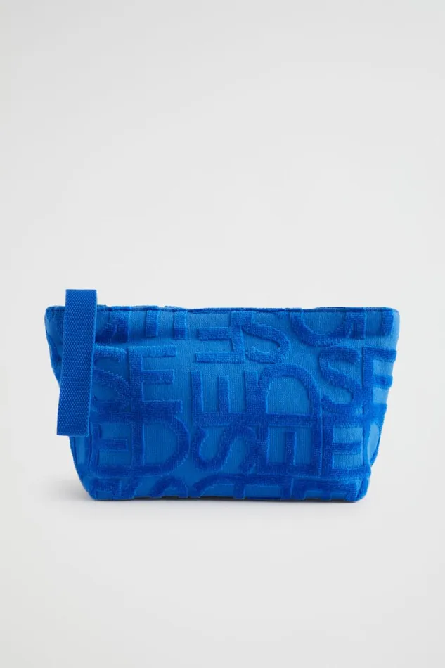 Beach Bags Woman Seed Heritage Seed Logo Pouch Deep Ocean