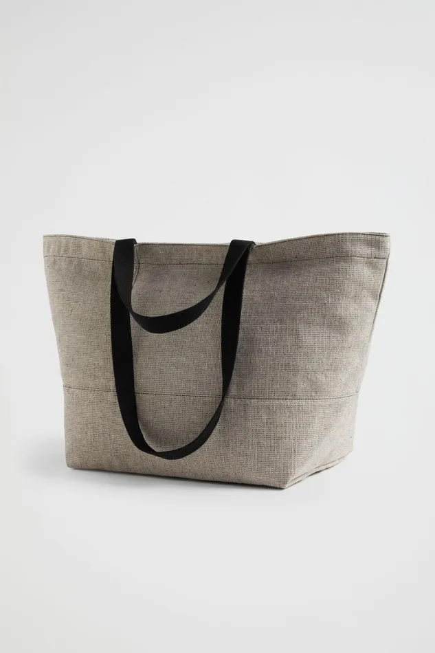 Beach Bags Woman Seed Heritage Seed Overnight Bag Black Natural
