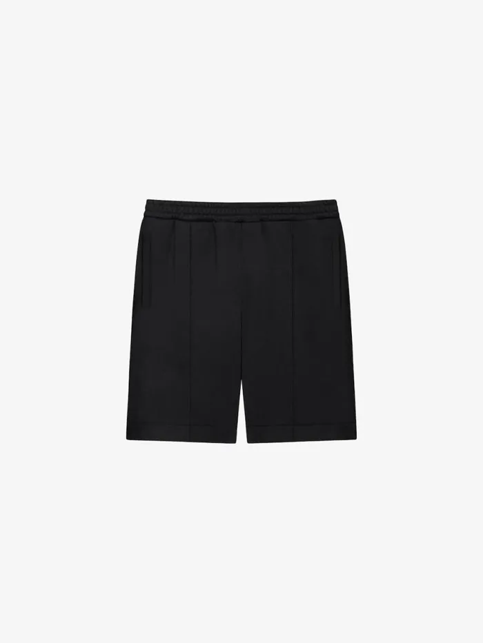 Bermuda Shorts In Fleece Black Men Givenchy Pants and Shorts
