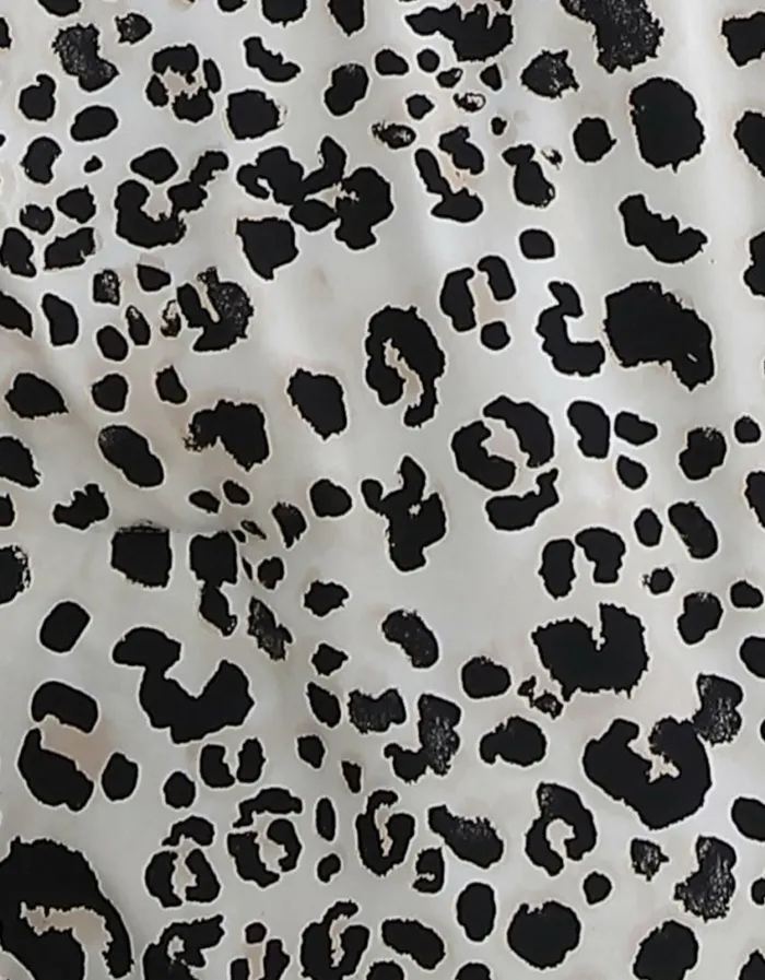 Betsey Johnson Women BETSEYS TWIN COMFORTER SET WATER LEOPARD