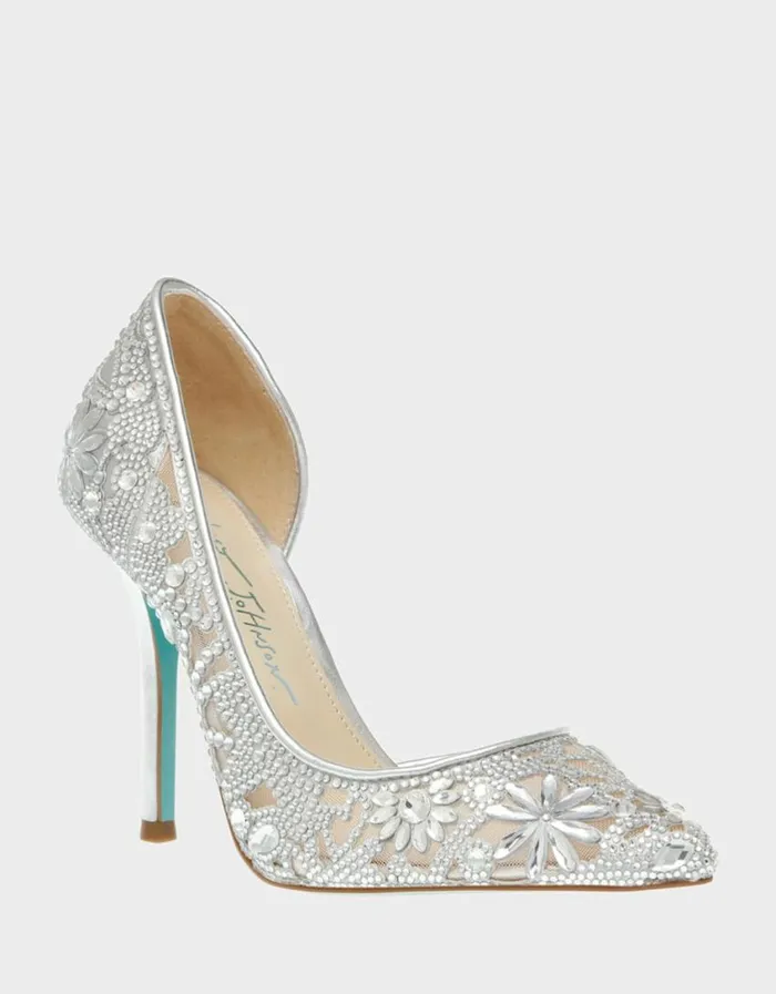 Betsey Johnson Women CHIC SILVER Silver
