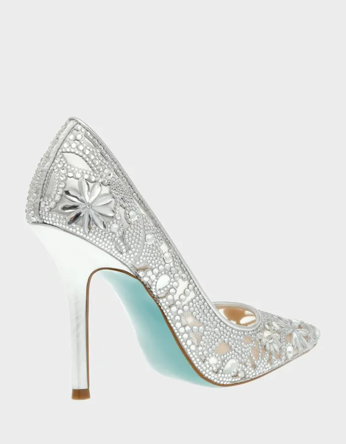 Betsey Johnson Women CHIC SILVER Silver