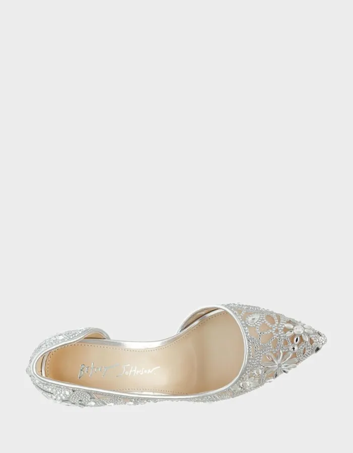 Betsey Johnson Women CHIC SILVER Silver