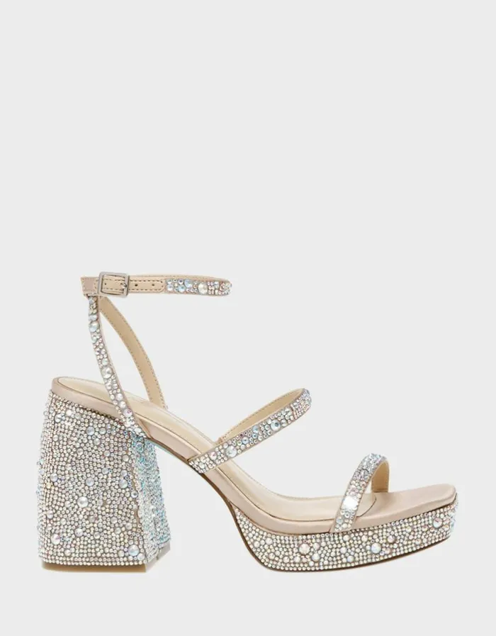 Betsey Johnson Women DENNI RHINESTONES Rhinestone