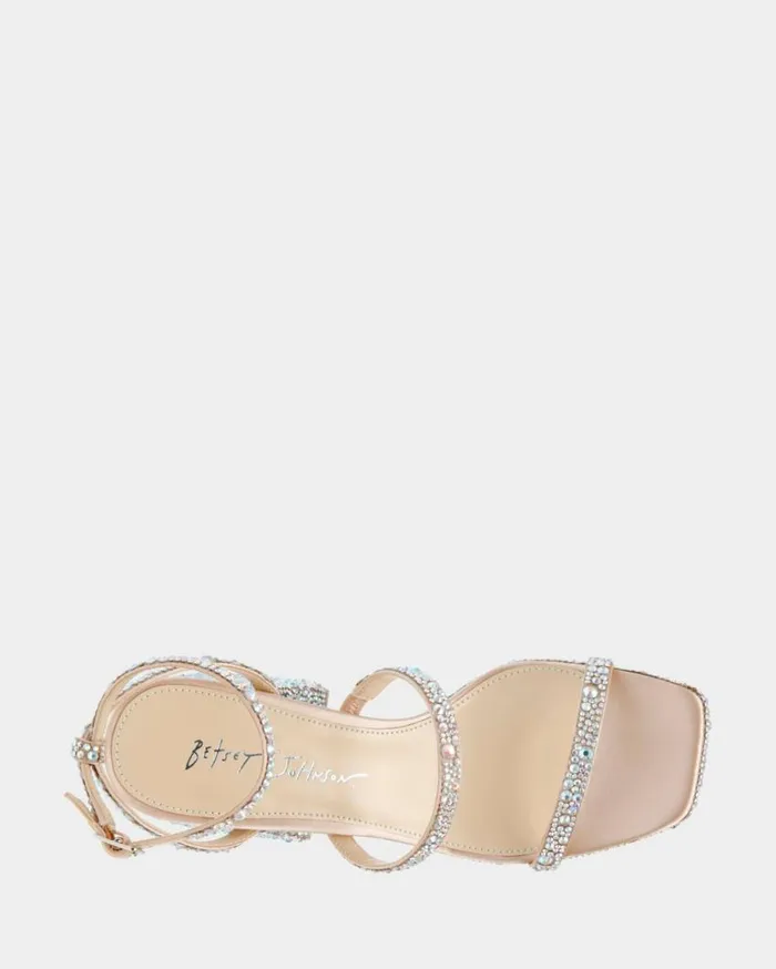 Betsey Johnson Women DENNI RHINESTONES Rhinestone