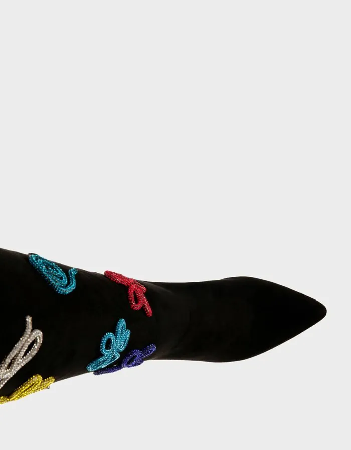 Betsey Johnson Women GALLANT BLACK MULTI