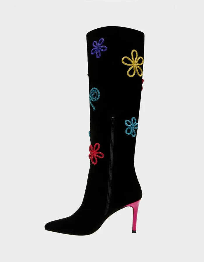 Betsey Johnson Women GALLANT BLACK MULTI