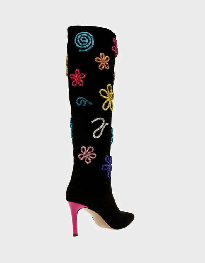 Betsey Johnson Women GALLANT BLACK MULTI